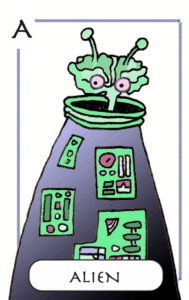 Abb.4: Zauber*innen Karte © Jakob Klukas & Le Thuc Anh Mai, 2023.